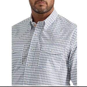 Wrangler George Strait Troubadour Men's Long Sleeve Pearl Snap Shirt. NEW! XL